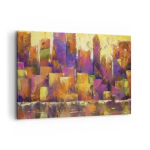 Tablou pe pânză - Compoziția metropolitană - 120x80 cm