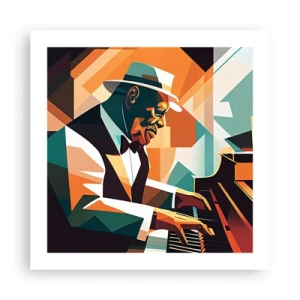 Poster - Numai jazz - 50x50 cm