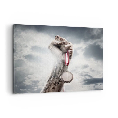 Tablou pe pânză - Per aspera ad astra - 120x80 cm