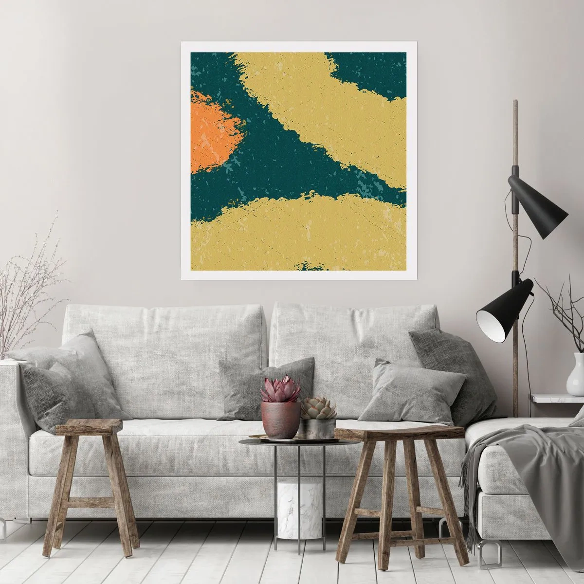 Poster - Abstracție - în slow motion - 40x40 cm