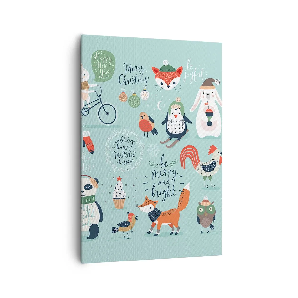 Tablou pe pânză - Să nu se termine niciodată Crăciunul! - 70x100 cm