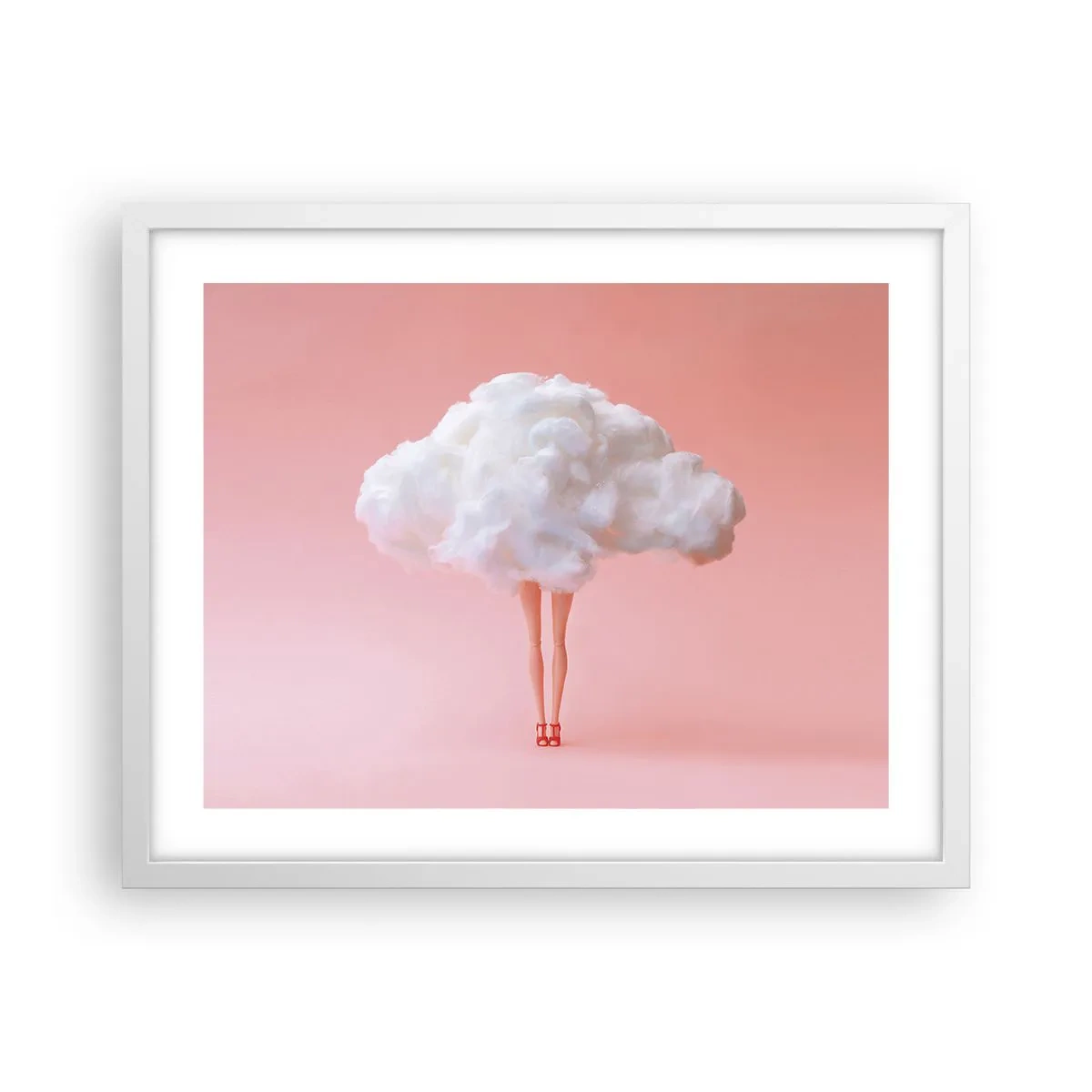 Poster în ramă albă - Dulce promisiune - 50x40 cm