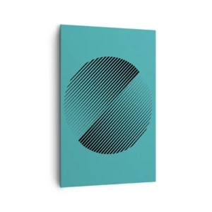 Tablou pe pânză - Cercul - o variație geometrică - 80x120 cm