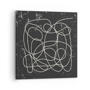 Tablou pe pânză - Gânduri rătăcitoare - 70x70 cm