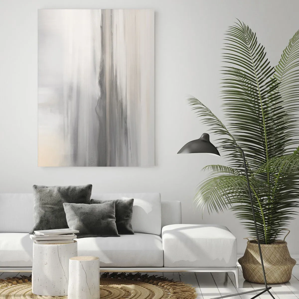 Tablou pe sticlă - Gândul îndepărtat - 50x70 cm