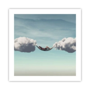 Poster - Fericirea momentului - 50x50 cm