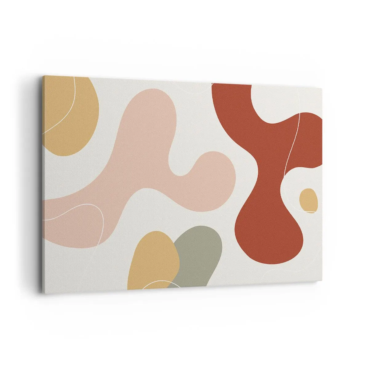 Tablou pe pânză - Pete colorate? - 120x80 cm