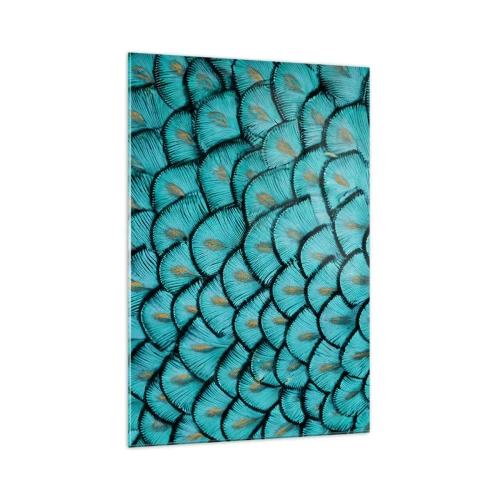 Tablou pe sticlă - Marea gală a penelor - 70x100 cm