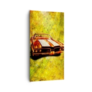 Tablou pe pânză - Puterea fermecătoare a formelor - 65x120 cm