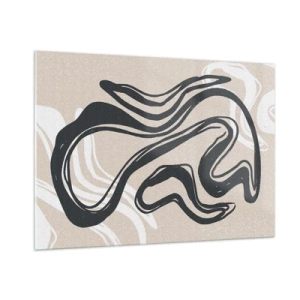 Tablou pe sticlă - Expresie multiplicată - 100x70 cm