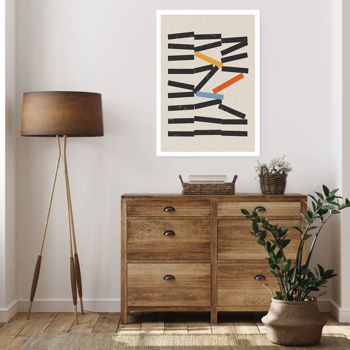 Poster - Domino - compoziție - 30x40 cm
