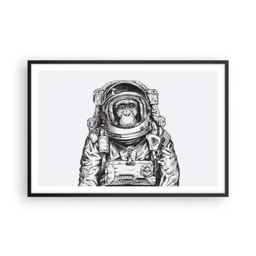 Poster în ramă neagră - Evoluție alternativă - 91x61 cm