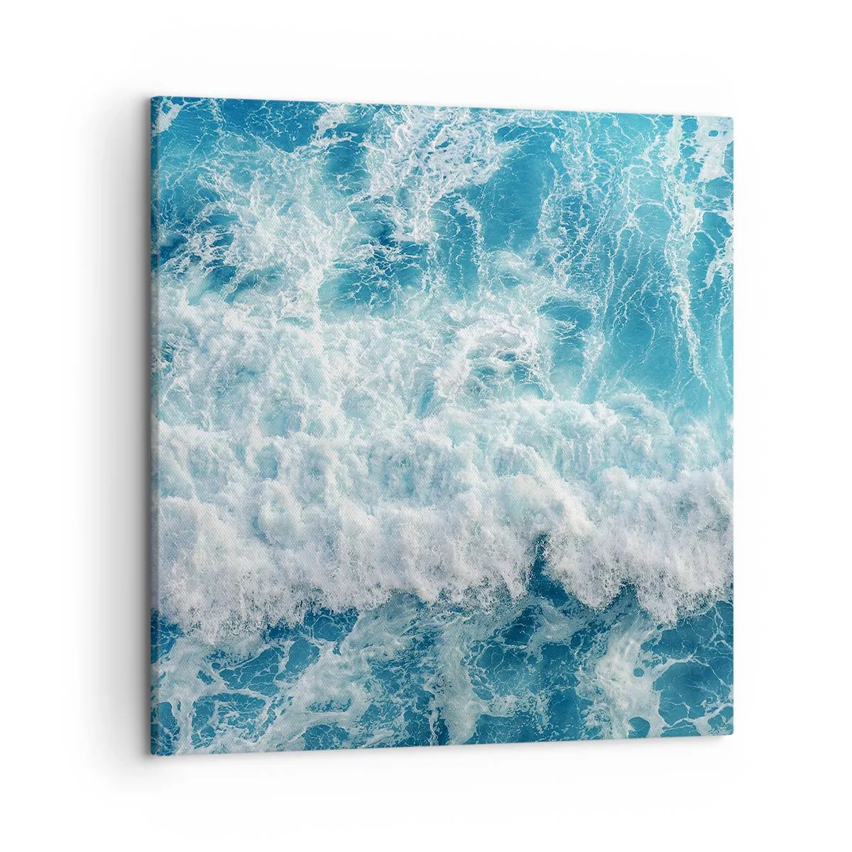 Tablou pe pânză - Cu bucurie și în salturi - 50x50 cm