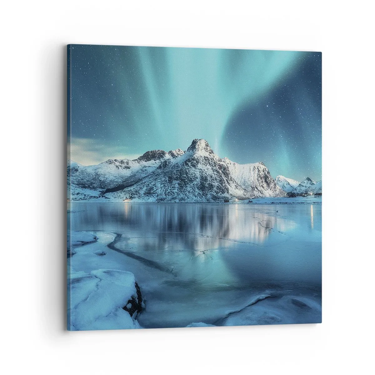 Tablou pe pânză - Noaptea de lumină - 70x70 cm