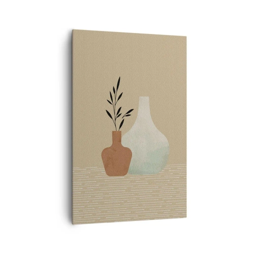 Tablou pe pânză - Vasul și ideea sa - 80x120 cm