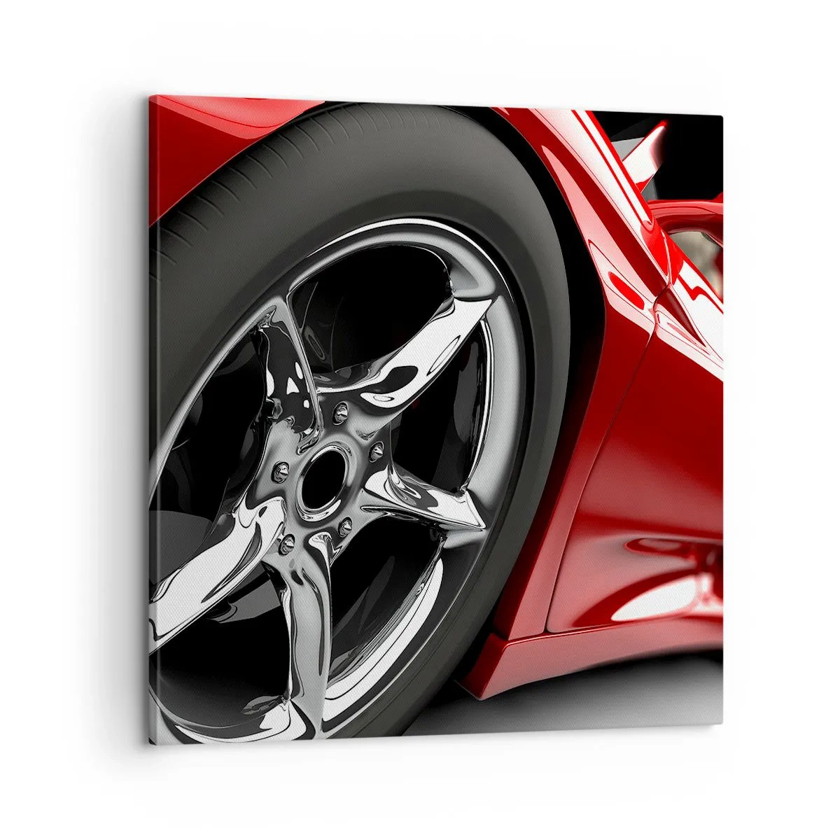 Tablou pe pânză - Construit pentru viteză - 60x60 cm