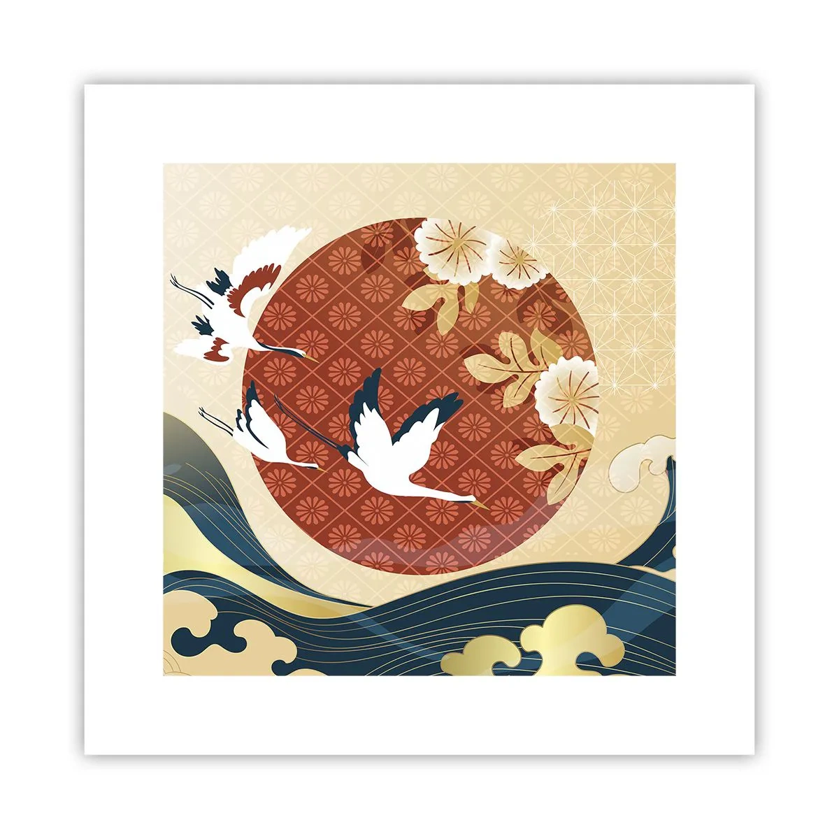 Poster - O fabulă japoneză - 30x30 cm