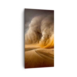 Tablou pe pânză - Mânia deșertului - 55x100 cm