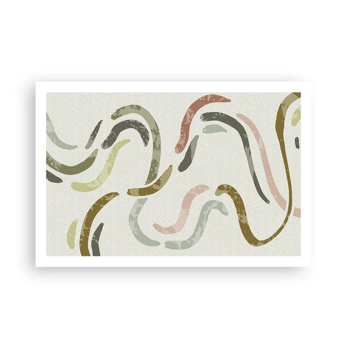 Poster - Dansul vesel al abstracției - 91x61 cm