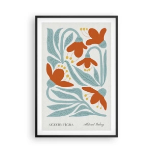 Poster în ramă neagră - Spre pământ, spre soare - 61x91 cm