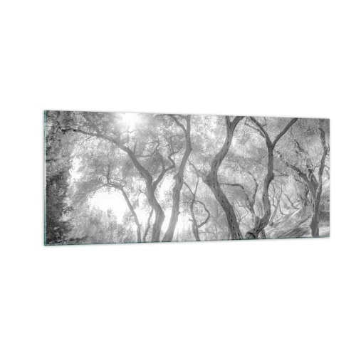 Tablou pe sticlă - Într-o livadă de măslini - 100x40 cm
