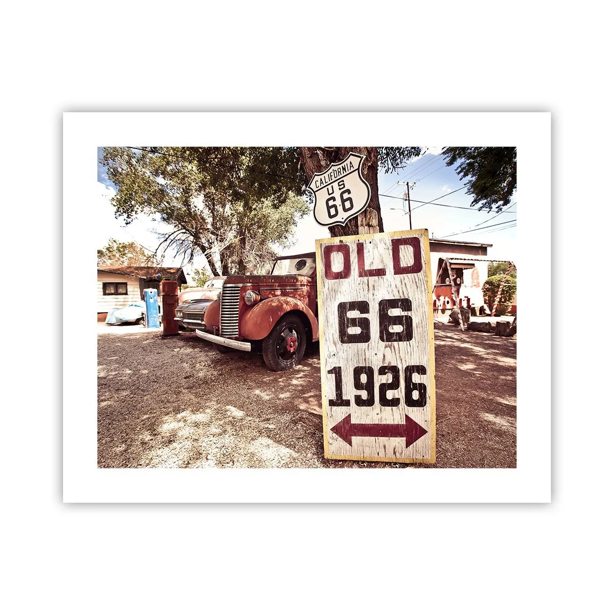 Poster - O legendă provincială americană - 50x40 cm