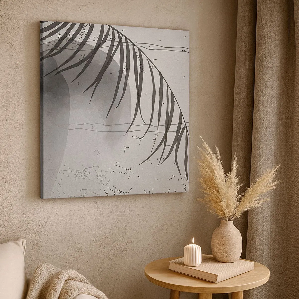 Tablou pe pânză - Exotismul subtil al naturii - 30x30 cm