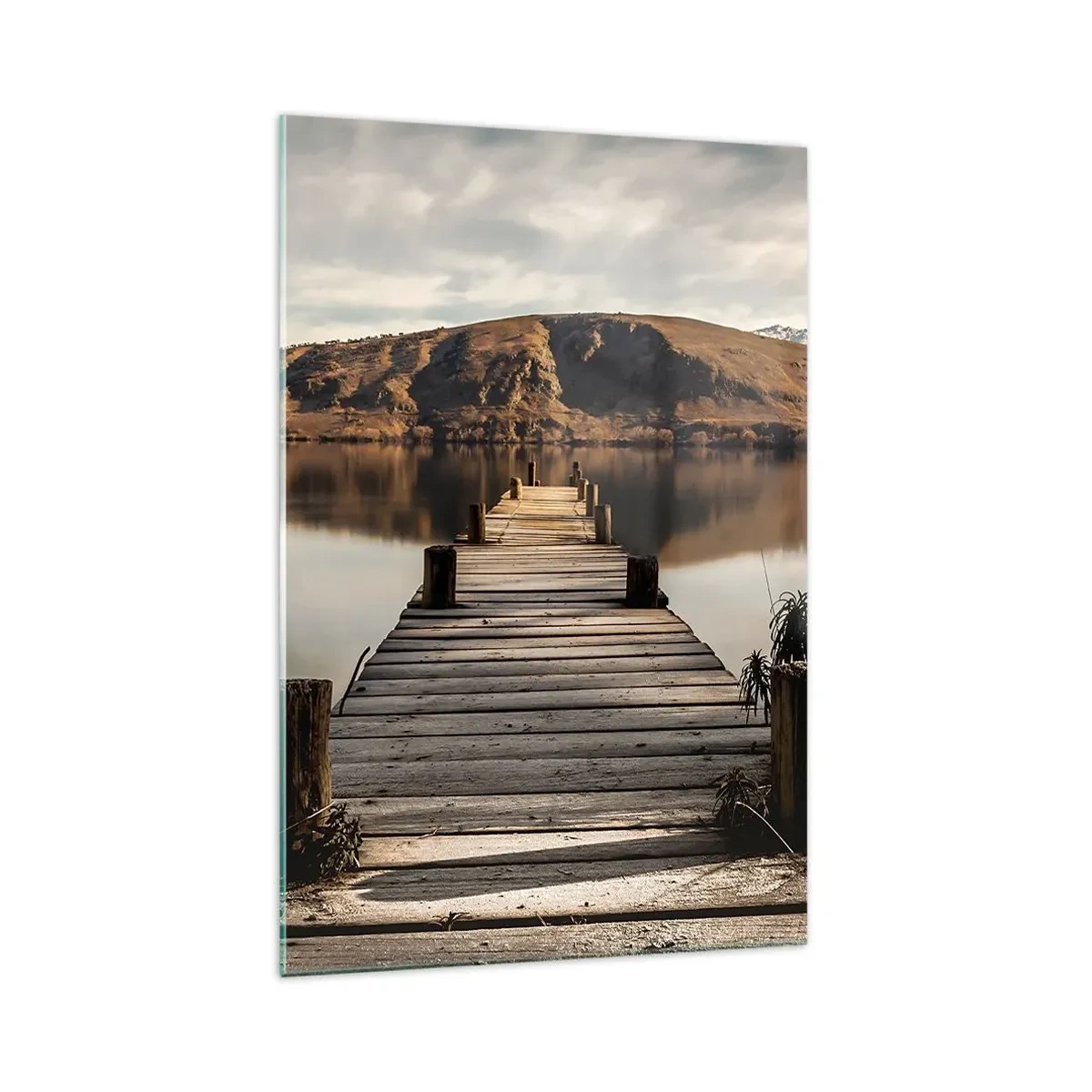 Tablou pe sticlă - Peisaj în tăcere - 70x100 cm