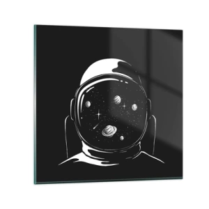 Tablou pe sticlă - Mișto priveliște - 60x60 cm