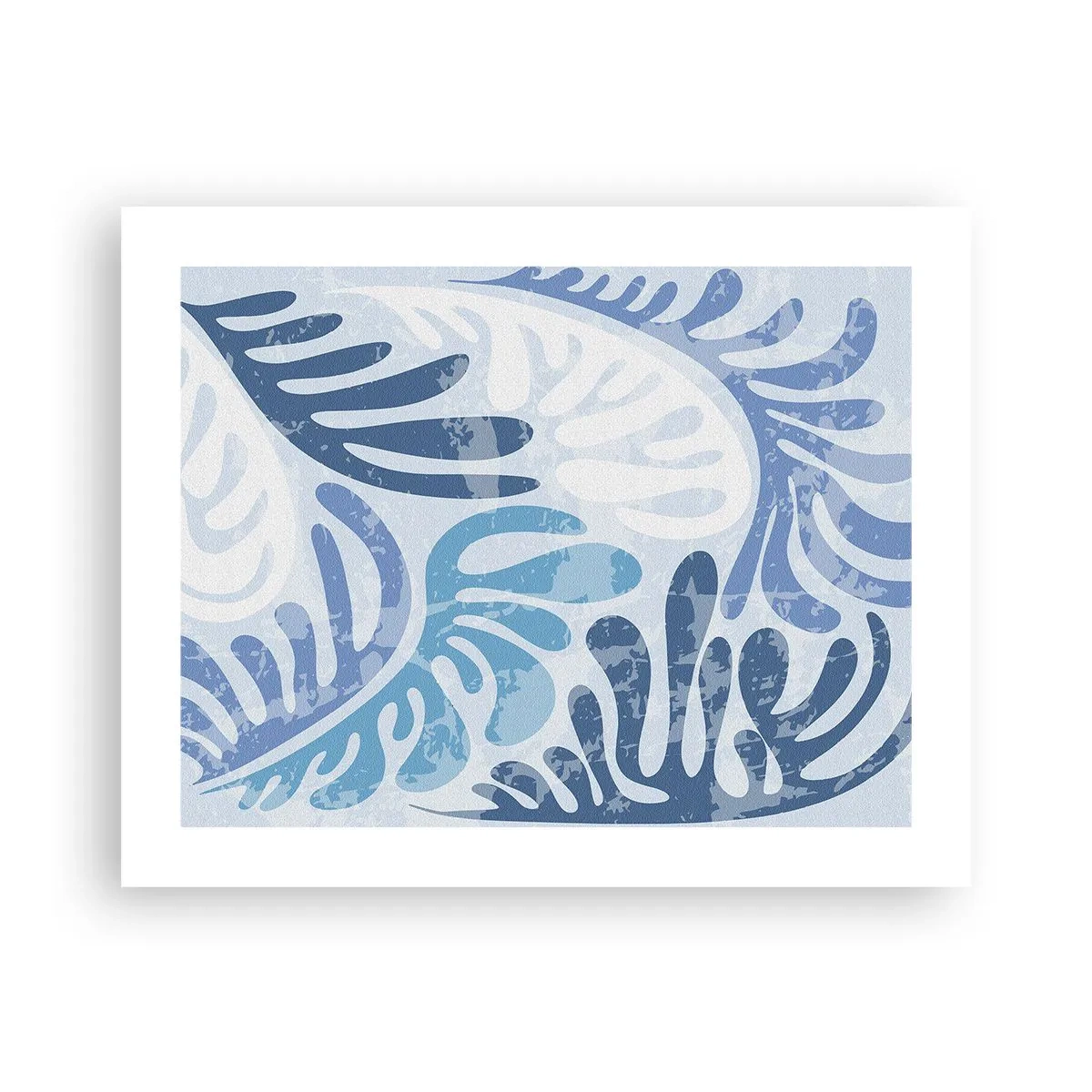 Poster - Ferigi albastre - 50x40 cm