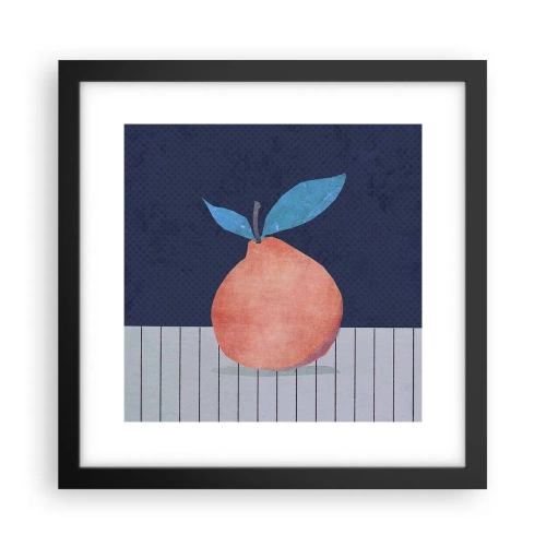 Poster în ramă neagră - Convexitate și plan - 30x30 cm