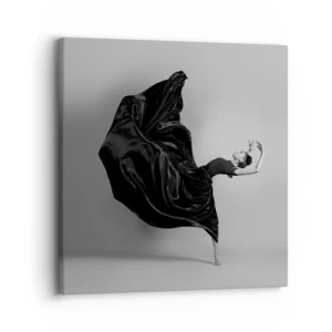 Tablou pe pânză - Înaripată de muzică - 30x30 cm