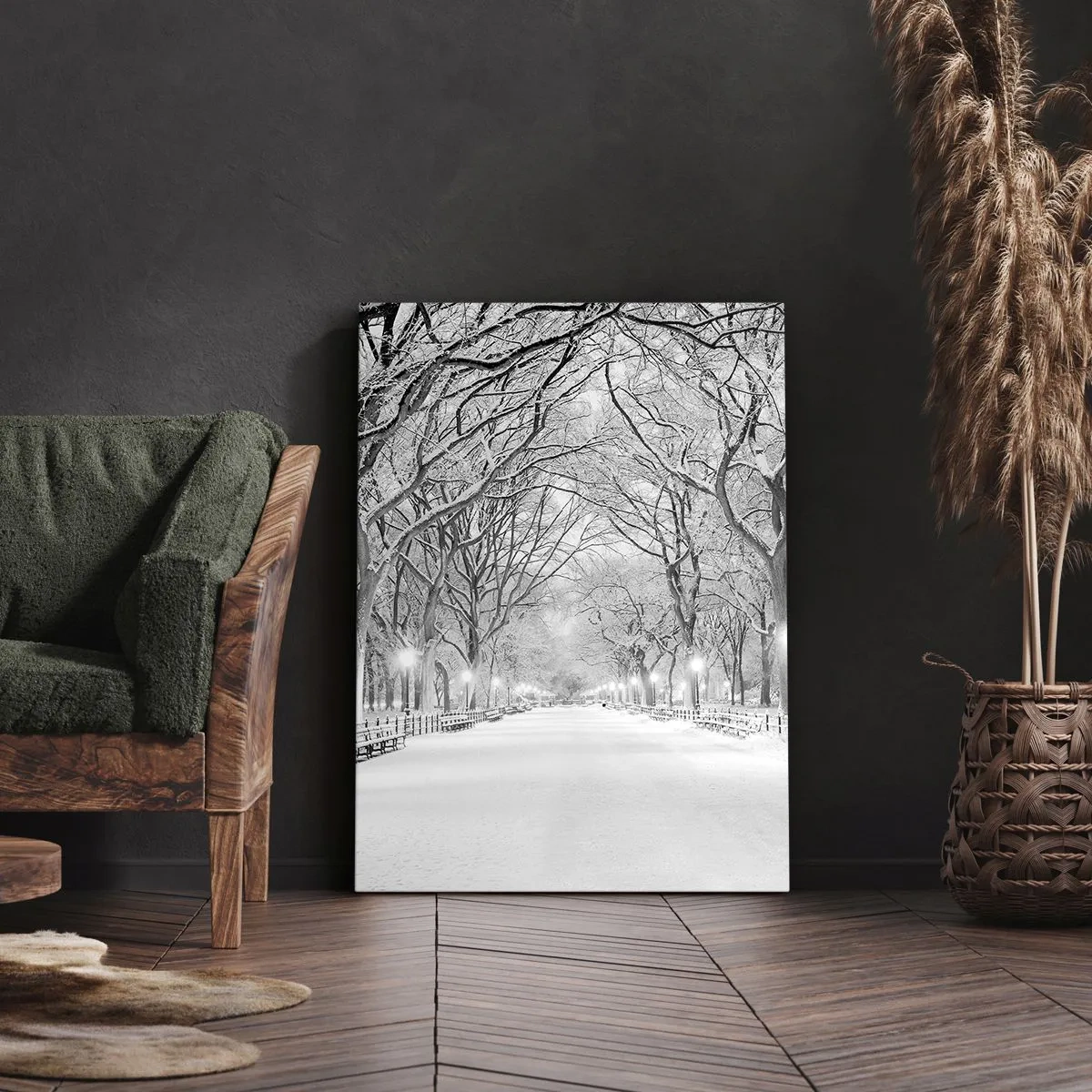 Tablou pe pânză - Cele patru anotimpuri – iarna - 50x70 cm