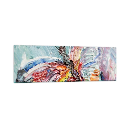 Tablou pe sticlă - Pictat de natura - 160x50 cm