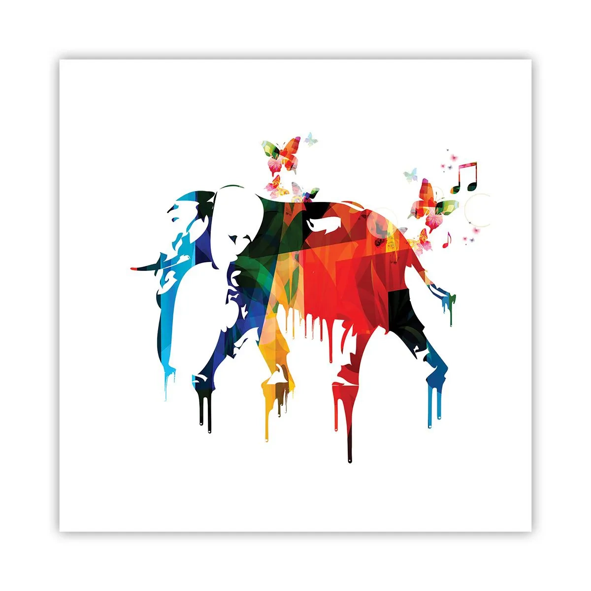 Poster - Toată lumea poate dansa - 40x40 cm