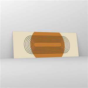 Tablou pe sticlă - Planul perfect - 140x50 cm