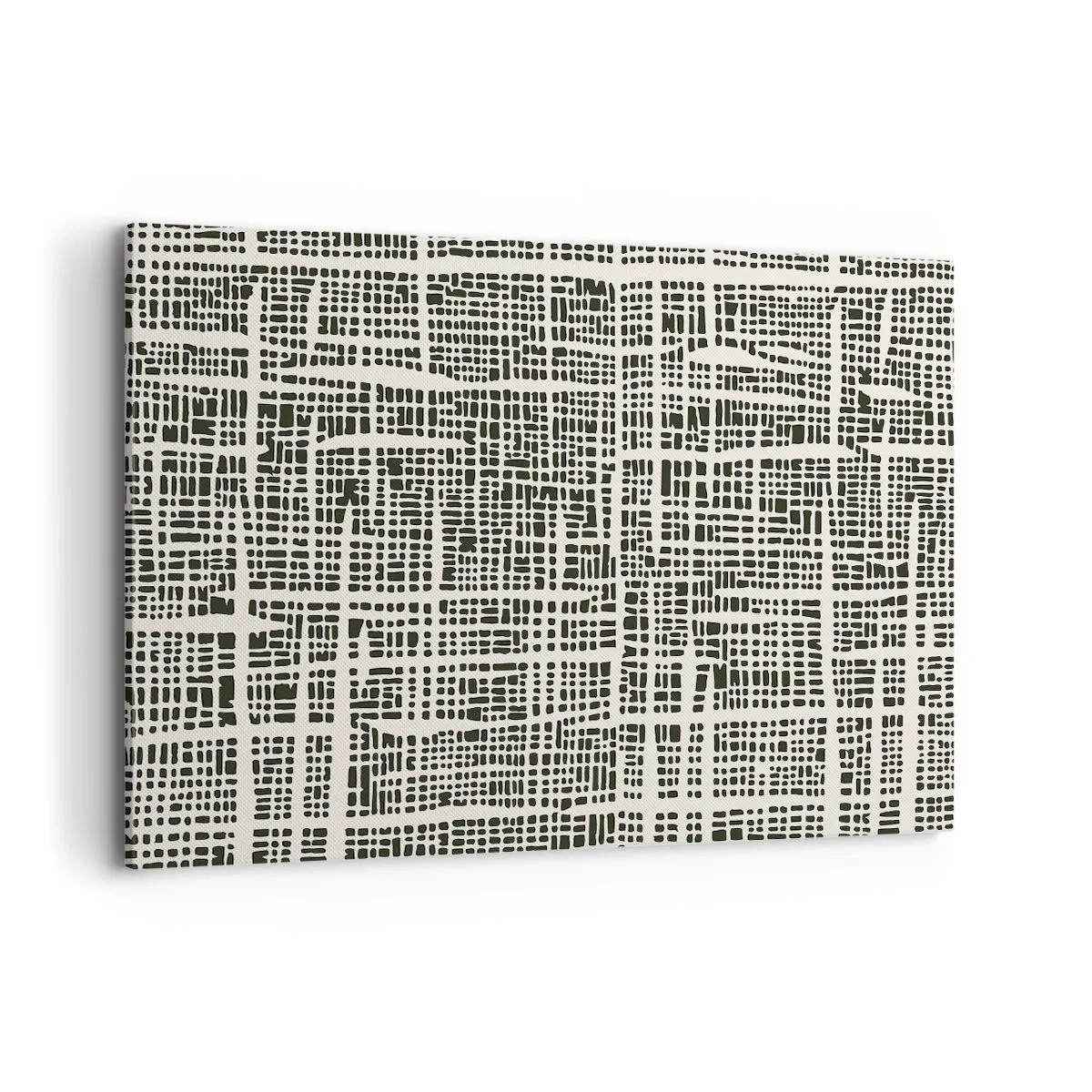 Tablou pe pânză - O compoziție țesută - 120x80 cm