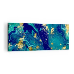 Tablou pe pânză - Petale de soare  - 100x40 cm