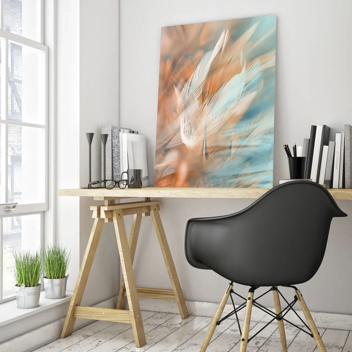 Tablou pe sticlă - În țara blândeții - 70x100 cm