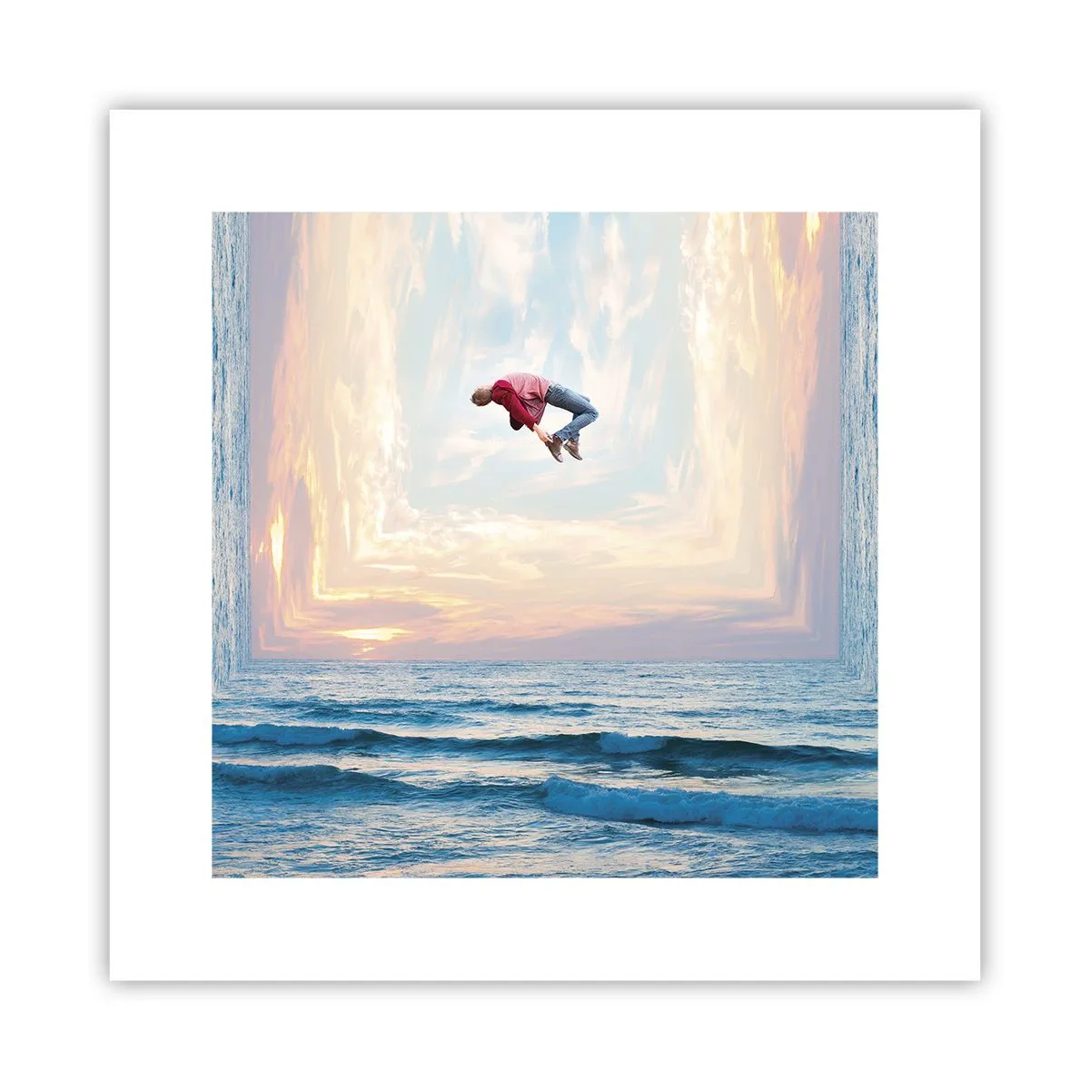Poster - Spre o altă dimensiune - 30x30 cm