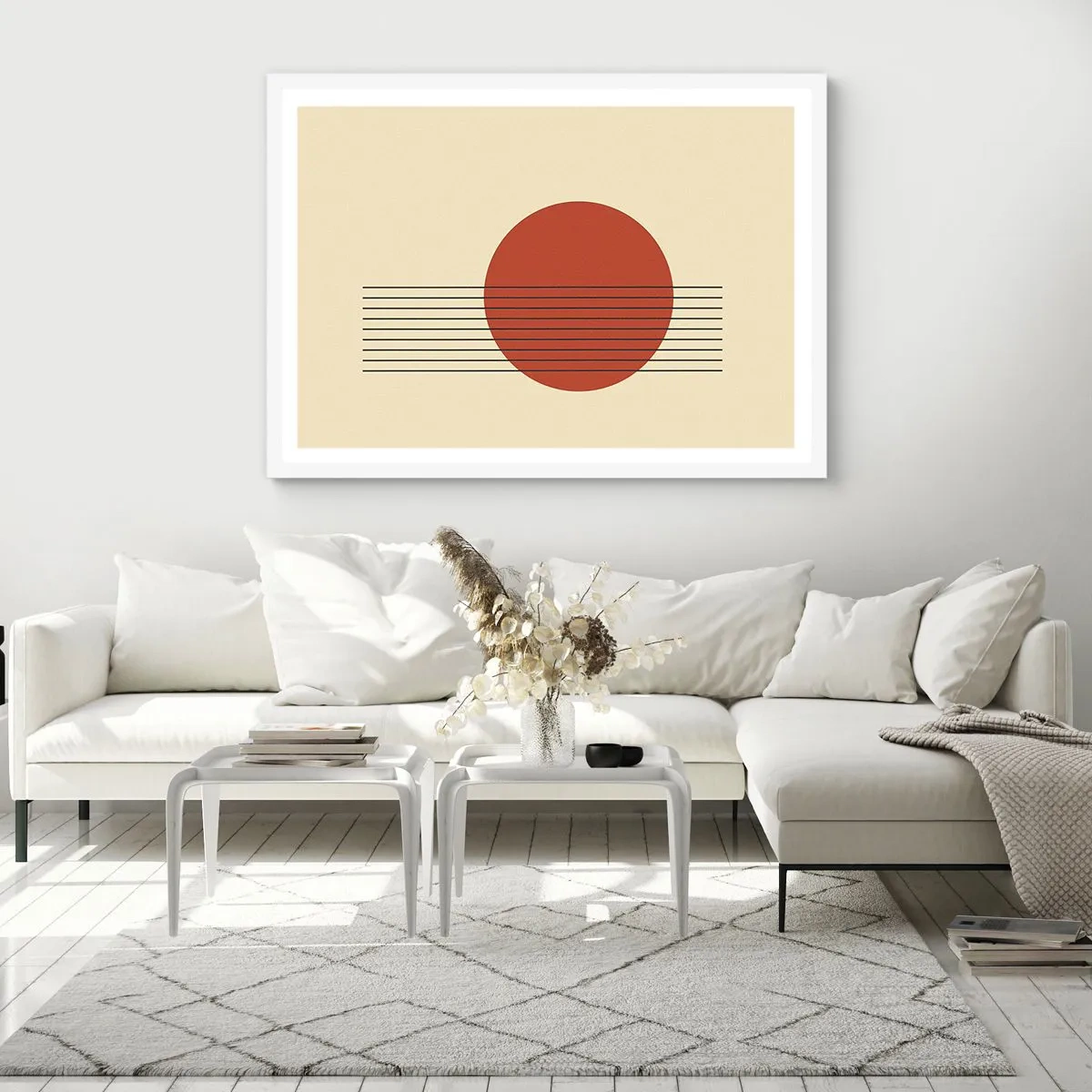 Poster în ramă albă - În continuare - 50x40 cm