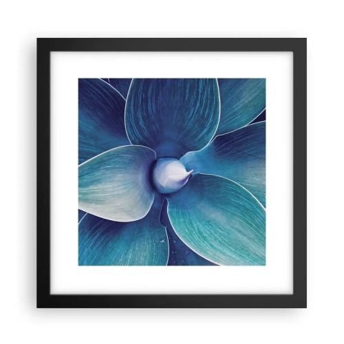 Poster în ramă neagră - A furat albastrul de la cer - 30x30 cm