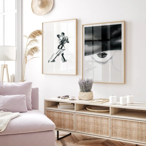 Black and white no. 3 - Inspirație pentru sufragerie