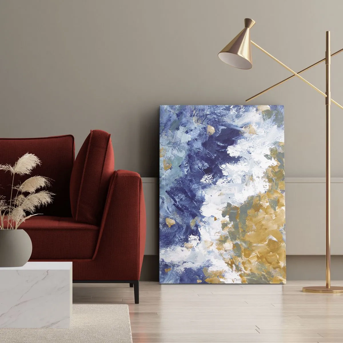 Tablou pe pânză - Dansul elementelor - 50x70 cm