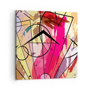 Tablou pe pânză - Explozie - 50x50 cm