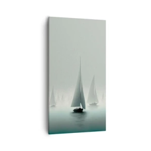 Tablou pe pânză - Create din ceață - 55x100 cm