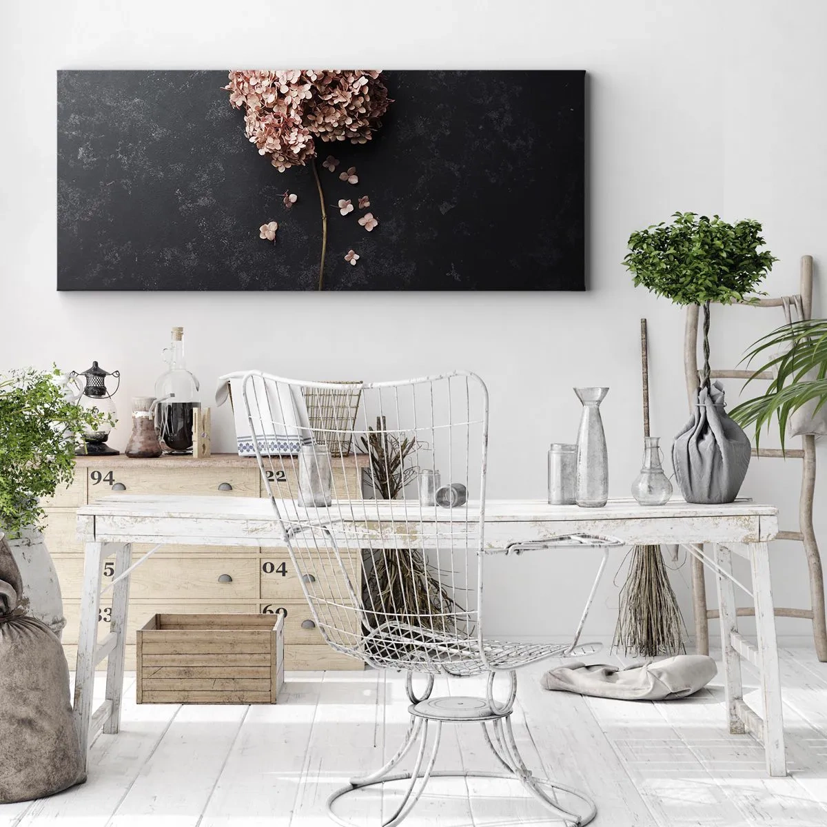 Tablou pe pânză - Un semn cu adevărat romantic - 100x40 cm