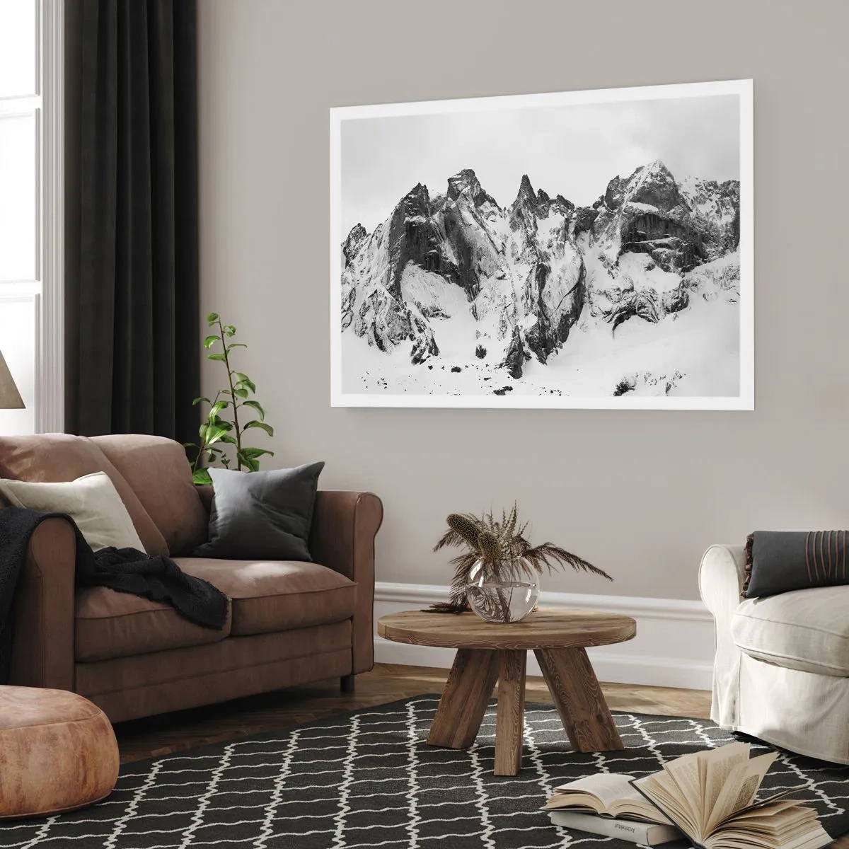 Poster - Amenințarea crestei de granit - 100x70 cm