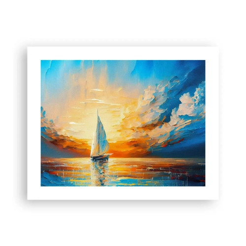Poster - Navigare prin aur - 50x40 cm
