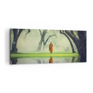 Tablou pe pânză - Pe drumul spre iluminare - 120x50 cm